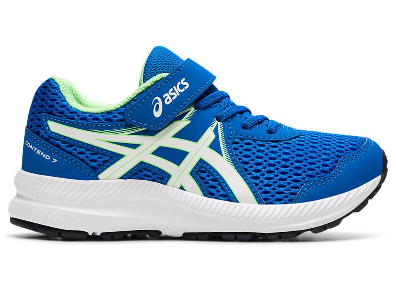 Dětské Běžecké Boty Asics CONTEND 7 PS Blankyt 18390WBOK